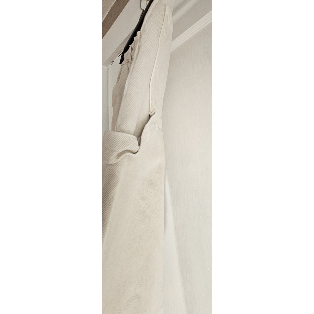 COTTON: ON woman size 0 carpenter jean beige - Picture 7 of 9